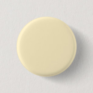 Pale Buttercup Yellow Solid Color Button
