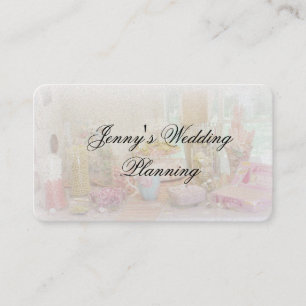Pale Candy Display Photo Business Card