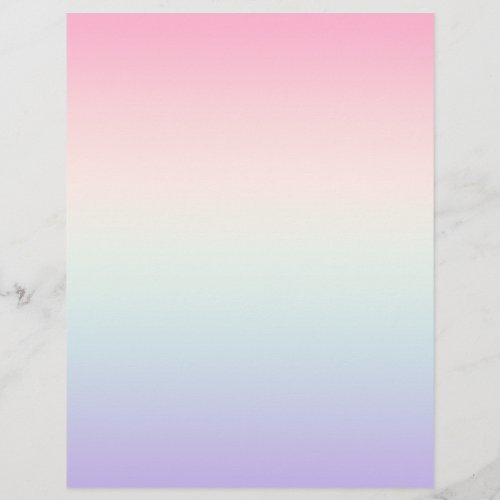 Pale colorful gradient background flyer