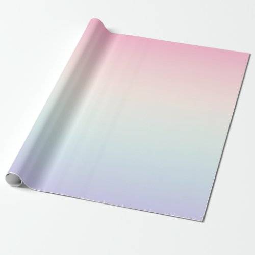 Pale colorful gradient background wrapping paper