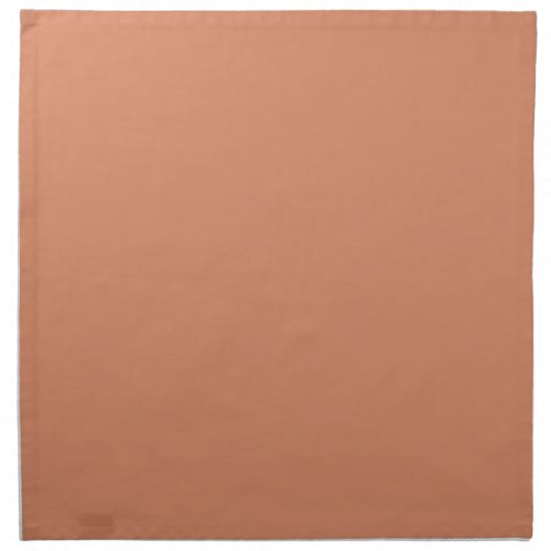 Pale Copper Solid Color Cloth Napkin