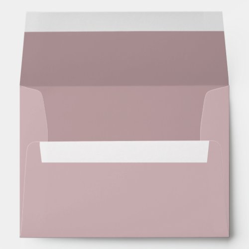 Pale dusty pink  Pastel simple minimalist wedding Envelope