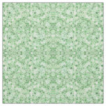 Pale Emerald and Pistachio Cobbled Patchwork Fabric
