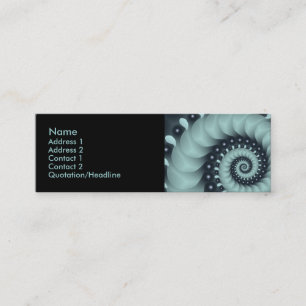 Pale Fire Mini Business Card