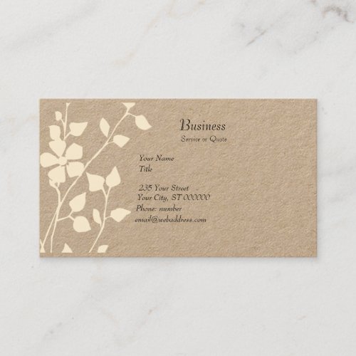 Professional Floral Extravaganza Business Cards