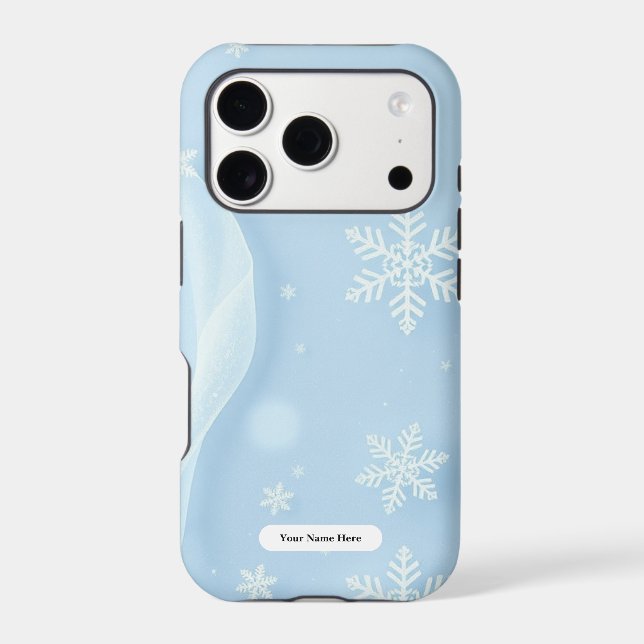 Pale Frost Alloy Mutiara Flake Case-Mate iPhone Case (Back)