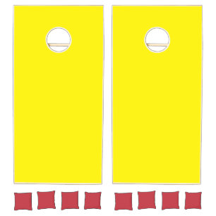 Pale Gold,Pear,Sandy Yellow, Cornhole Set