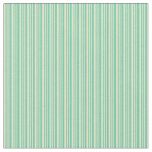 [ Thumbnail: Pale Goldenrod and Aquamarine Colored Lines Fabric ]