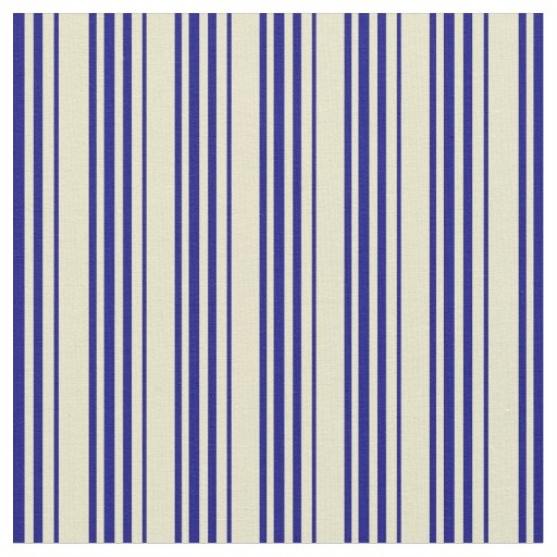 Pale Goldenrod and Blue Pattern Fabric