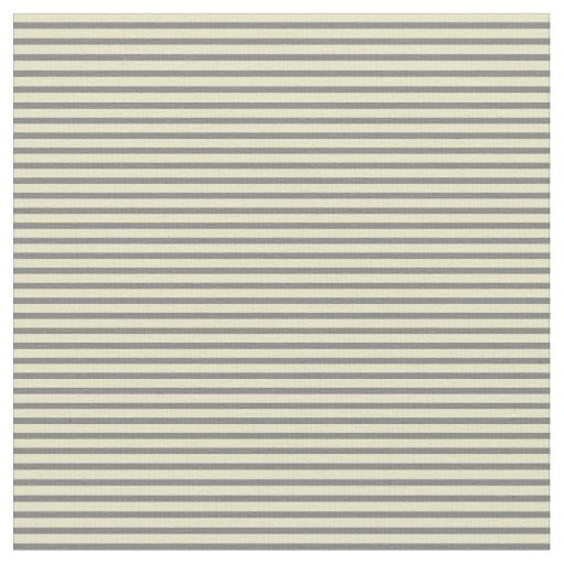 Pale Goldenrod and Grey Pattern Fabric