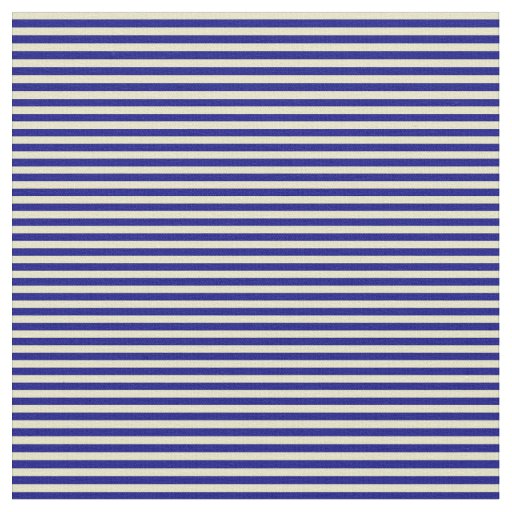 Pale Goldenrod & Blue Pattern Fabric