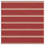 [ Thumbnail: Pale Goldenrod & Dark Red Colored Pattern Fabric ]