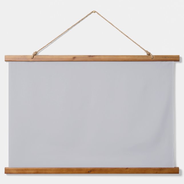 Pale Gray Geometric Pattern - Summer Decor Hanging Tapestry (Front)