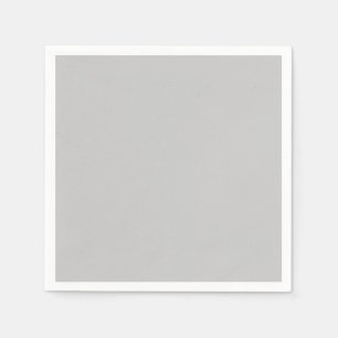 Pale Gray Geometric Pattern - Summer Decor Napkins