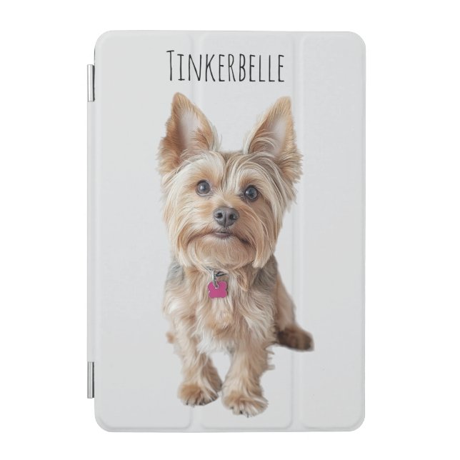 Pale Gray Phone Cover with Your Pet Image (Front)