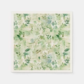 Pale Green Layers of Leaves