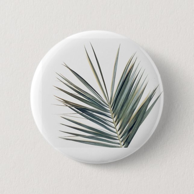 Pale green leaf button (Front)