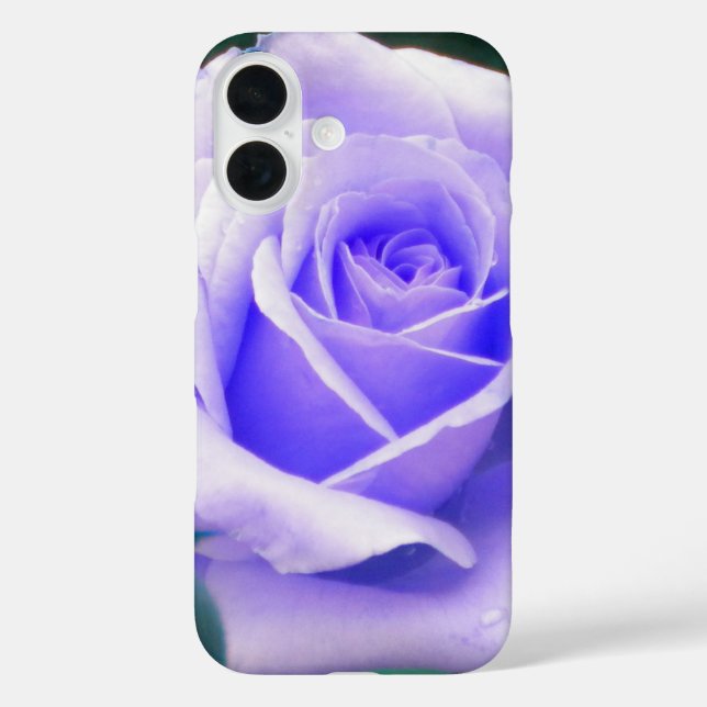 Pale Lavender Purple Rose Case-Mate iPhone Case (Back)