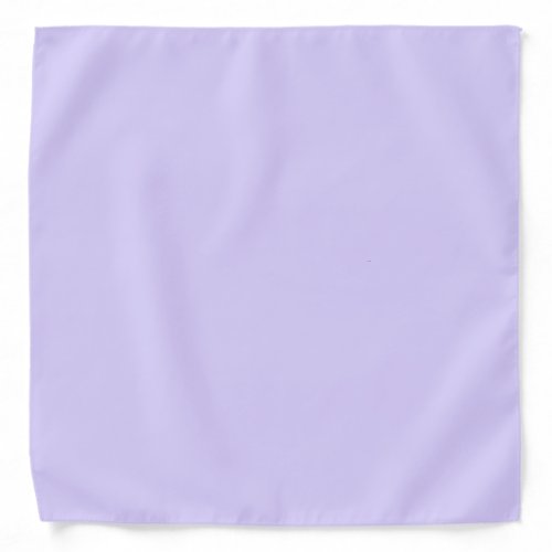 Pale Lavender Solid Color Bandana