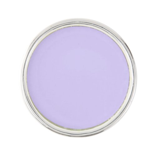 Pale Lavender Solid Color Lapel Pin