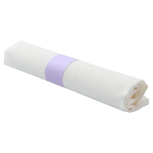 Pale Lavender Solid Color Napkin Bands