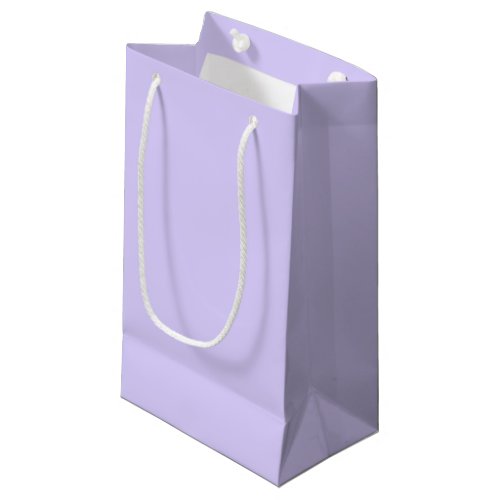Pale Lavender Solid Color Small Gift Bag