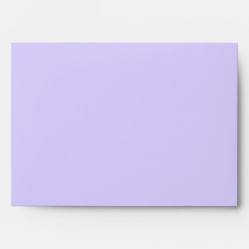 Pale Lavender Violet Envelope