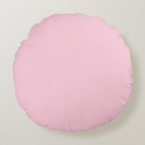 Pale pastel Baby Pink  plain solid color pillow