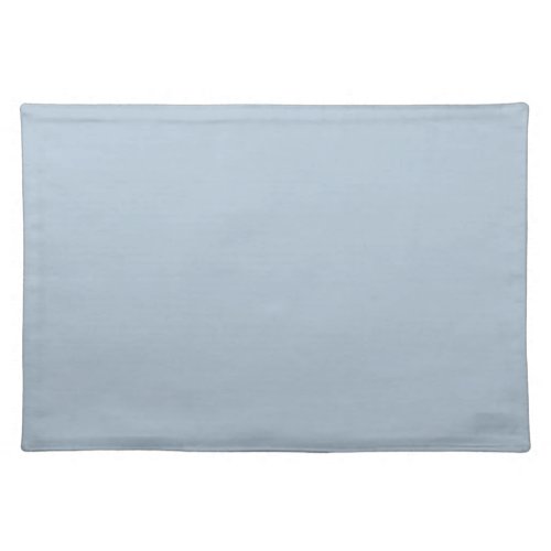 Pale Pastel Blue Solid Color _ Colour _ Hue Cloth Placemat