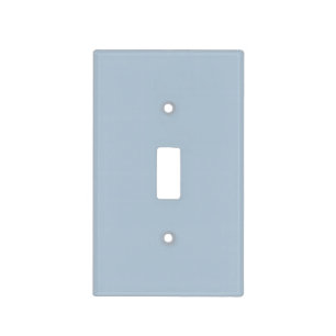 Pale Pastel Blue Solid Color - Colour - Hue Light Switch Cover