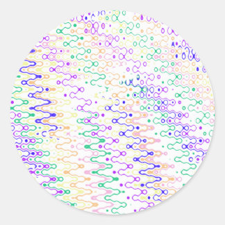 Pale Patterned Stickers
