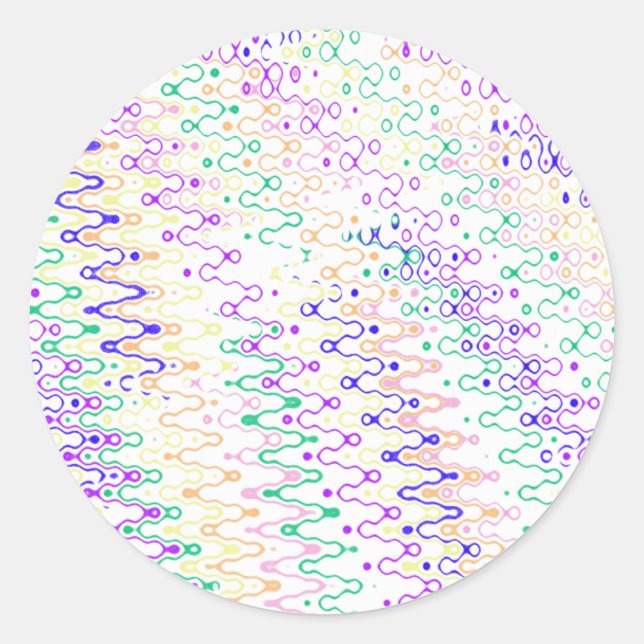Pale Patterned Stickers (Front)