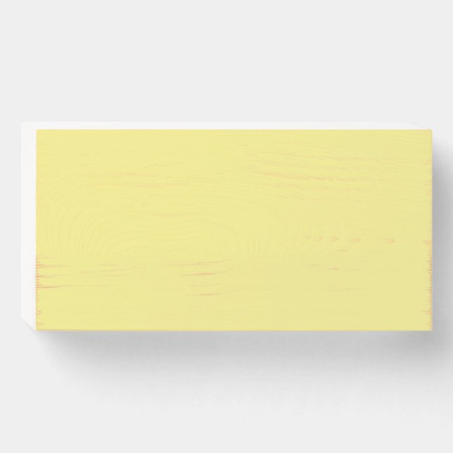 Pale Peach,Primrose,Sandwisp, Wooden Box Sign (Front Horizontal)