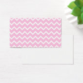 Pale Pink and White Zigzag Pattern. (Desk)