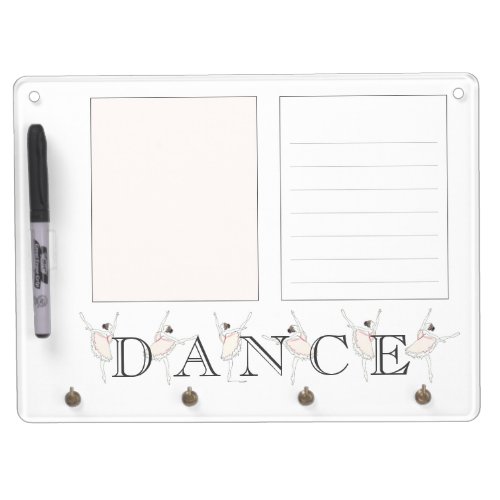 Pale Pink Ballerina School Schedule Message Board