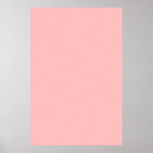 Pale Pink Color Poster (Front)