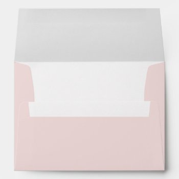 Pale Pink Envelope 5 X 7 by Mintleafstudio at Zazzle