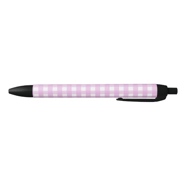 Pale pink gingham pen (Bottom)