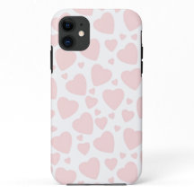 Pale Pink Hearts