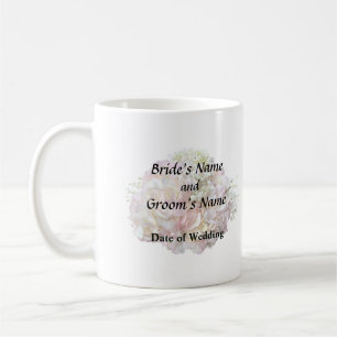 Pale Pink Hydrangea With Baby Breath Coffee Mug