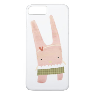 Pale Pink little Rabbit iPhone 8 Plus/7 Plus Case