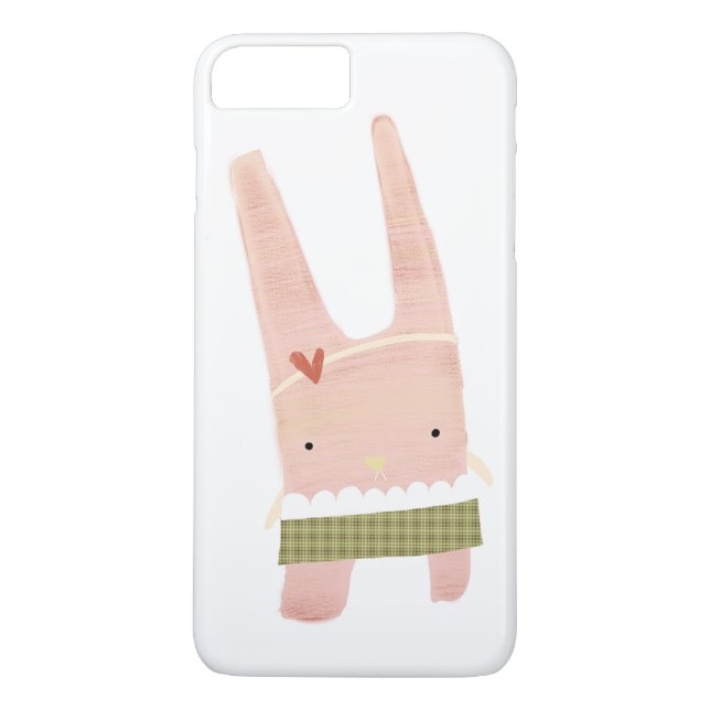 Pale Pink little Rabbit Case-Mate iPhone Case (Back)