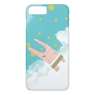 Pale Pink little Rabbit iPhone 8 Plus/7 Plus Case