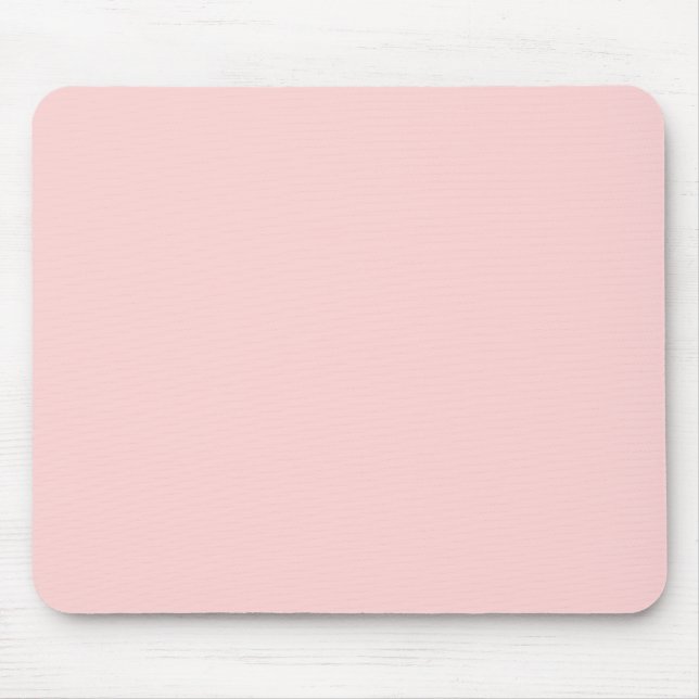 Pale Pink Mouse Pad (Front)