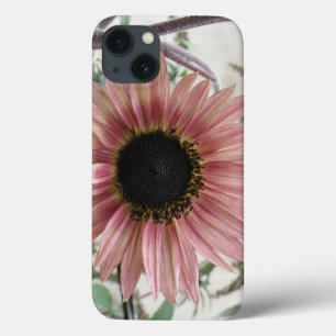 Pale Pink Sunflower iPhone 13 Case