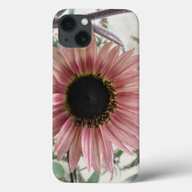 Pale Pink Sunflower Case-Mate iPhone Case (Back)
