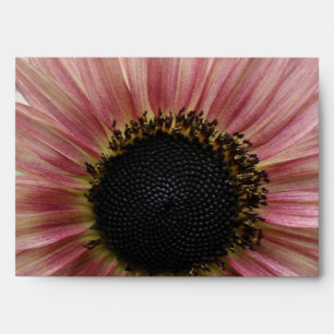 Pale Pink Sunflower Envelope