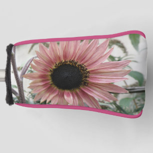 Pale Pink Sunflower Golf Head Cover