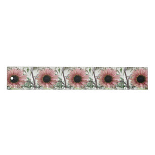 Pale Pink Sunflower Ruler