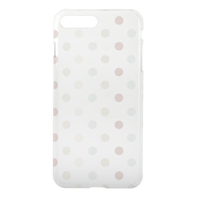 Pale Polka Dot Uncommon iPhone Case (Back)